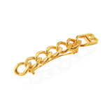Limited edition Chain Barrette pour Cheveux Gold FW21